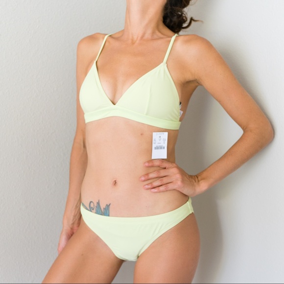 pale green bikini